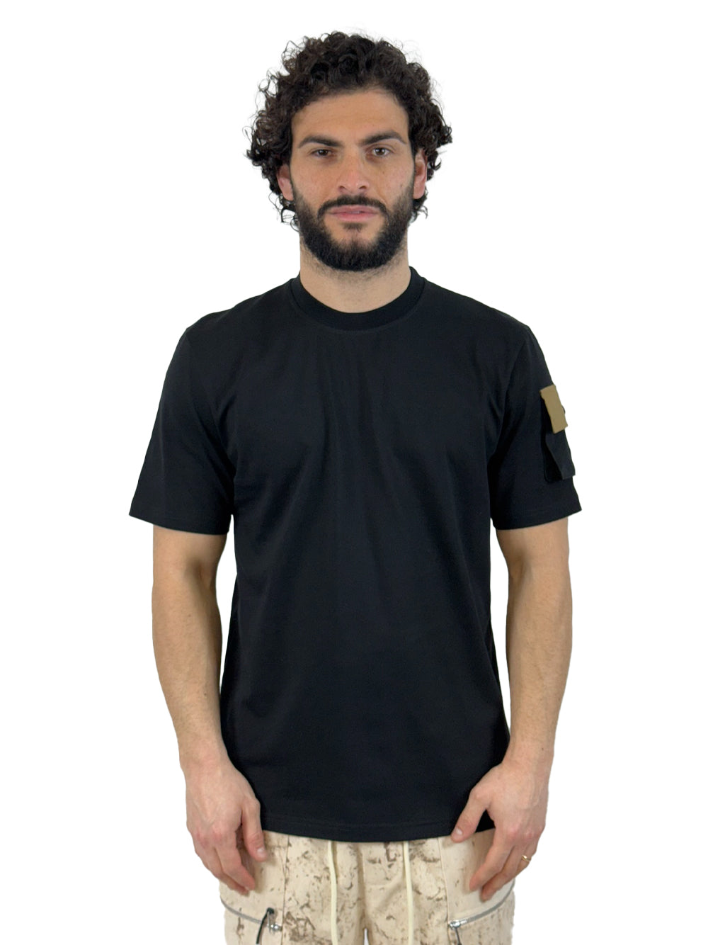 YES LONDON T SHIRT TASCHINO XM4247 NERA