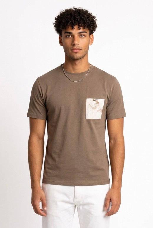 SEINSE T-SHIRT TE3295SS FANGO