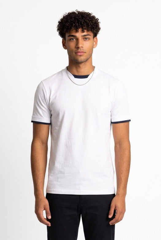 SEINSE T-SHIRT TE3217SS BIANCO
