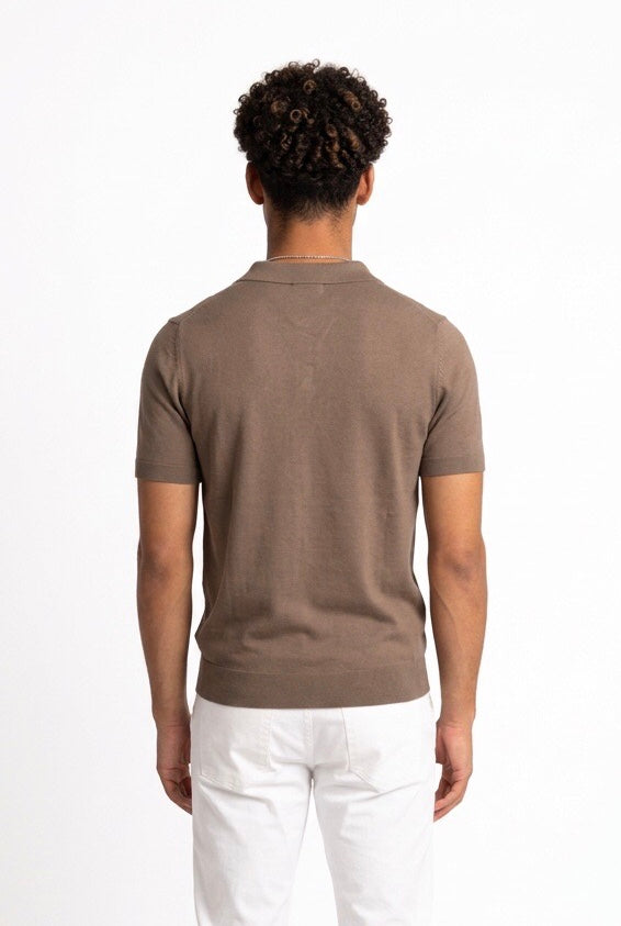SEINSE POLO ME3187SS FANGO