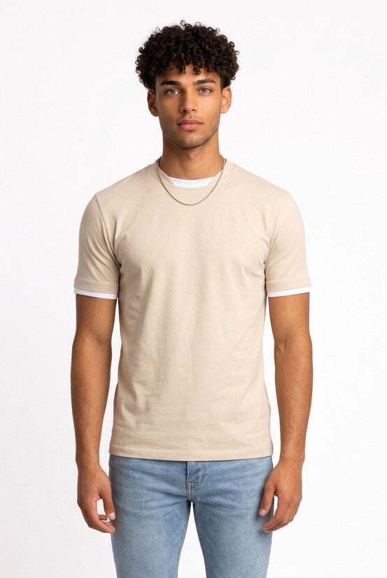 SEINSE T-SHIRT TE3217SS BEIGE