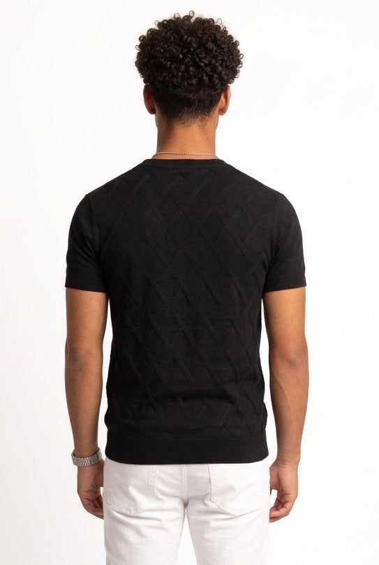 DIKTAT MAGLIA LOSANGHE DK17-019C NERA