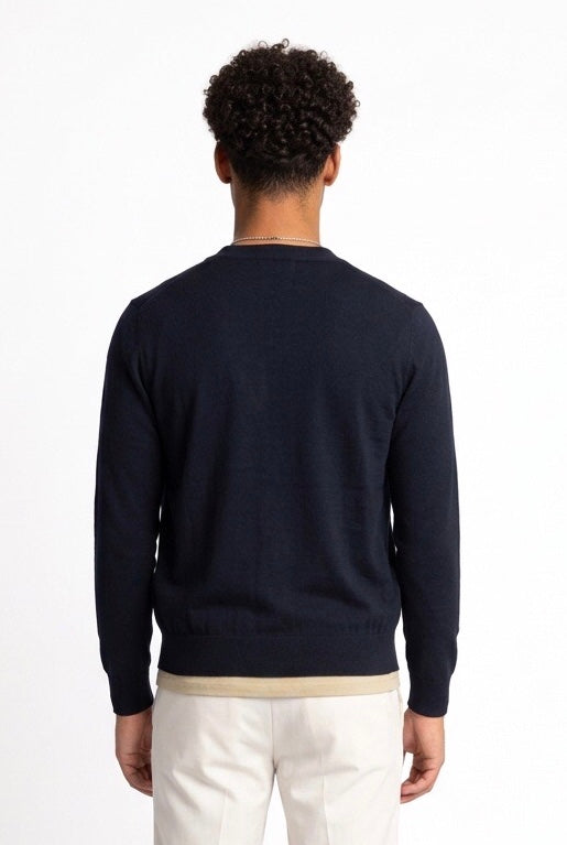 DIKTAT CARDIGAN LANA MERINO DK97062 BLU NOTTE