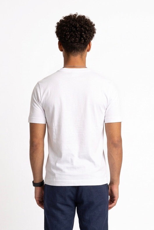 DIKTAT T-SHIRT COTONE SUPIMA DK67103-DK87103 BIANCA