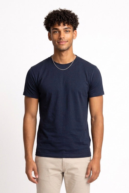 HESKIMO T-SHIRT OXFORD HE841005 BLUE