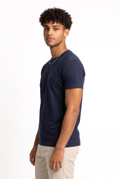 HESKIMO T-SHIRT OXFORD HE841005 BLUE