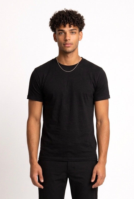 HESKIMO T-SHIRT OXFORD HE841005 NERO