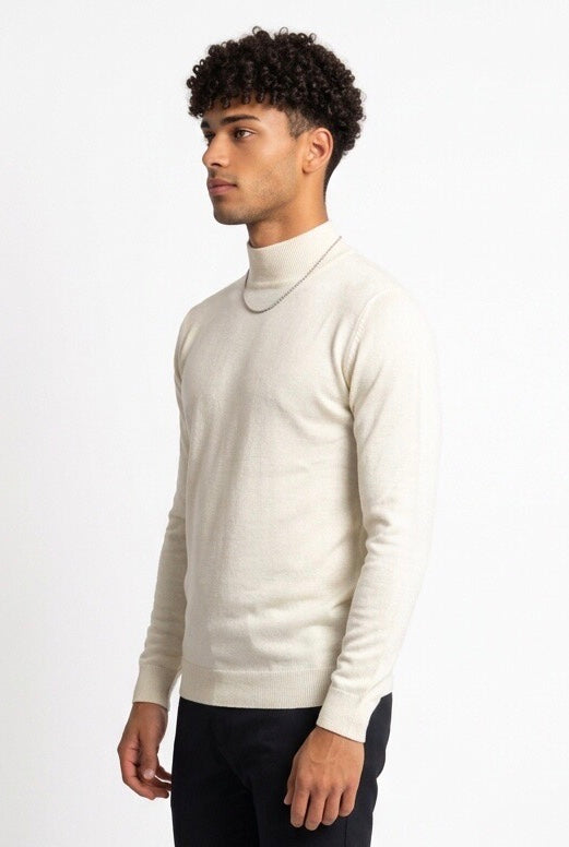 SEINSE LUPETTO NECK/BIANCO MI3059SS