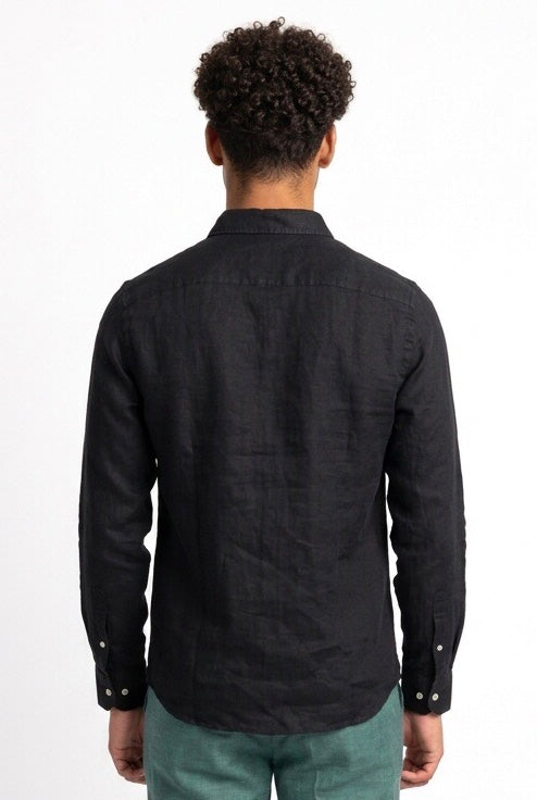 SEINSE CAMICIA NERA CE985SS