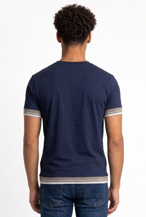 SEINSE T-SHIRT NAVY TE2944SS