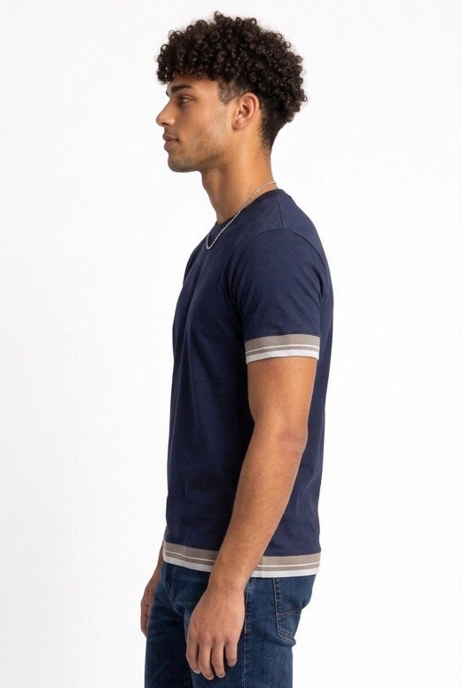 SEINSE T-SHIRT NAVY TE2944SS