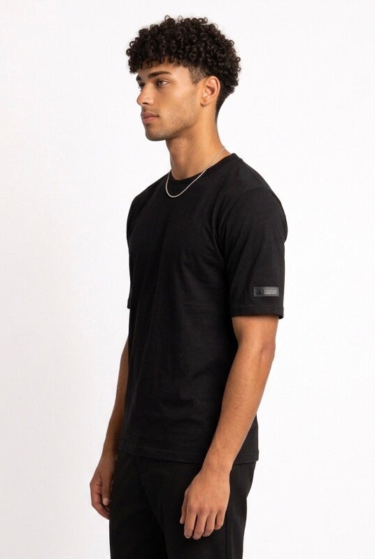 HESKIMO T SHIRT NO IRON SILK HE1410001 NERO