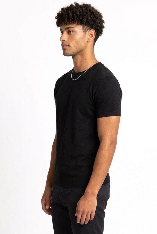 DIKTAT MAGLIA NERA FILO CREPE DK87003