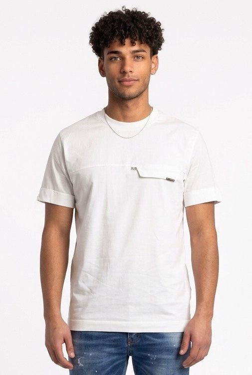 YES LONDON T SHIRT XM4268 BIANCA