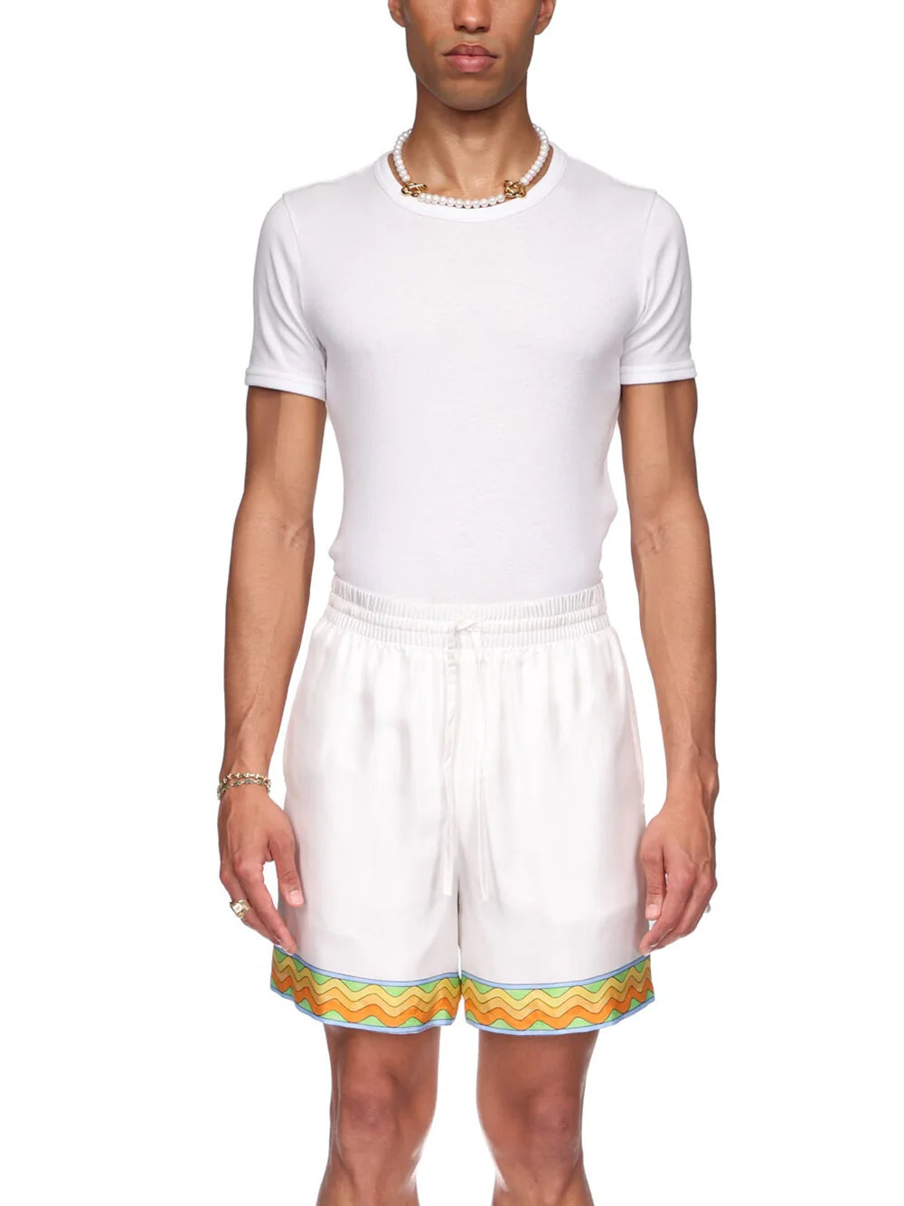 CASABLANCA AFRO CUBISM SHORTS