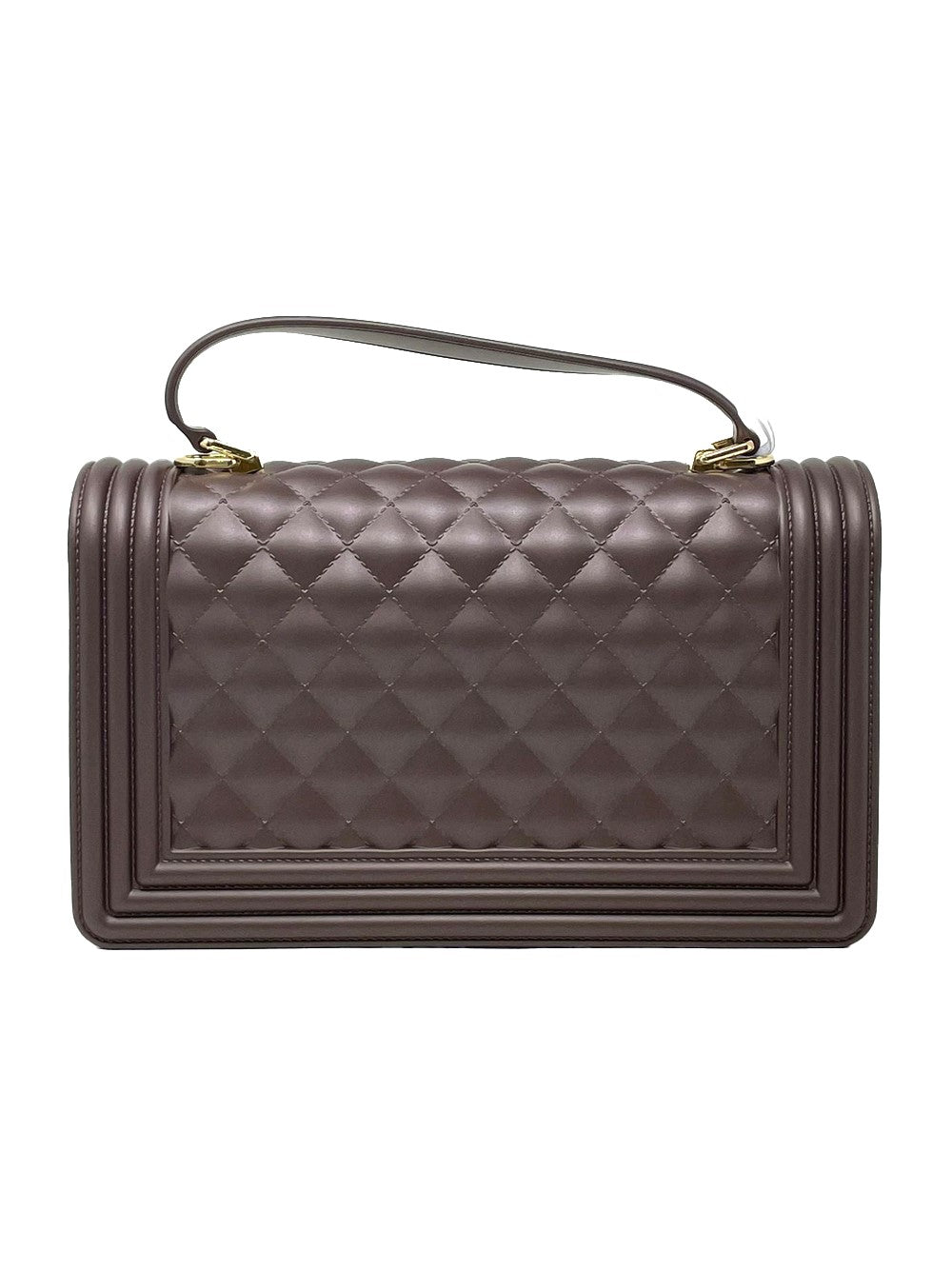 MARC ELLIS SQUARE M COCOA/LIGHT GOLD