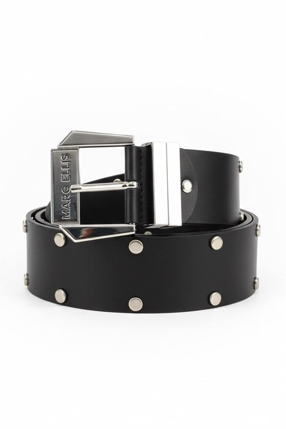 MARC ELLIS ME BELT 179 SA BLACK/SILVER