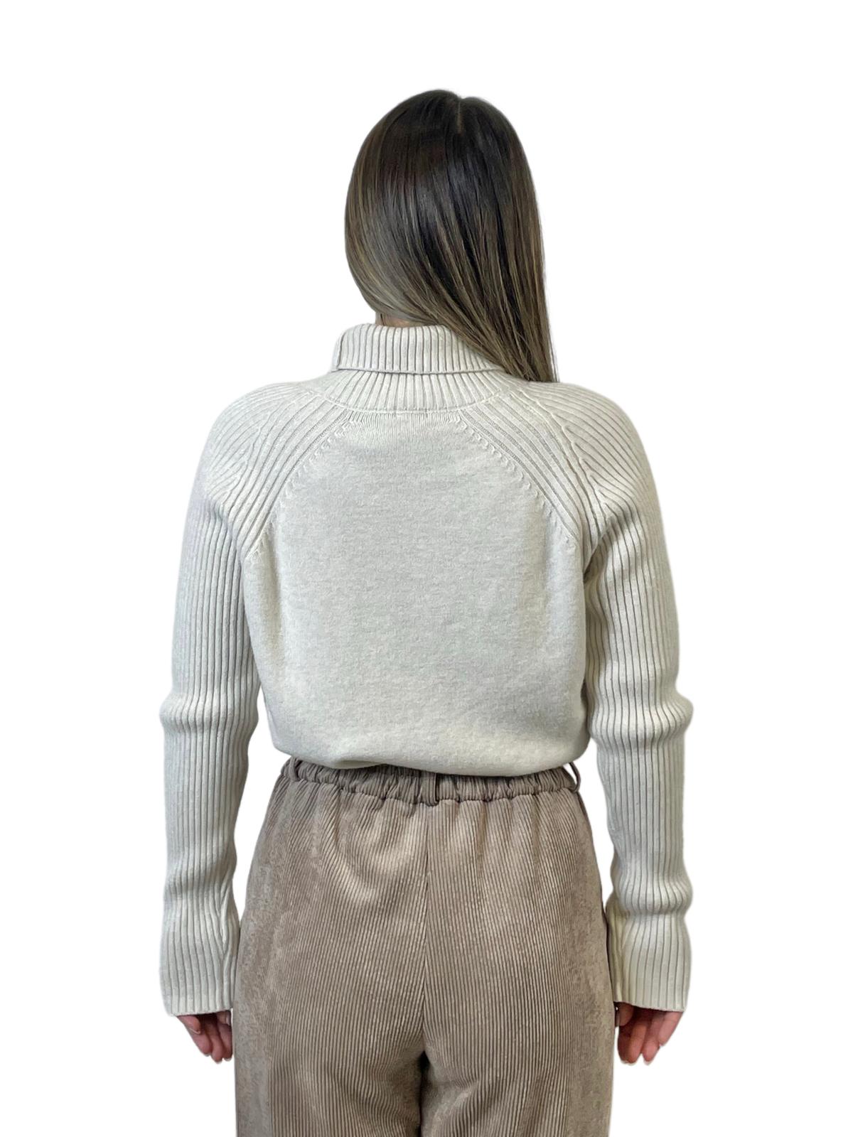 ACCADEMIA 20 PULLOVER SIMPLE PANNA