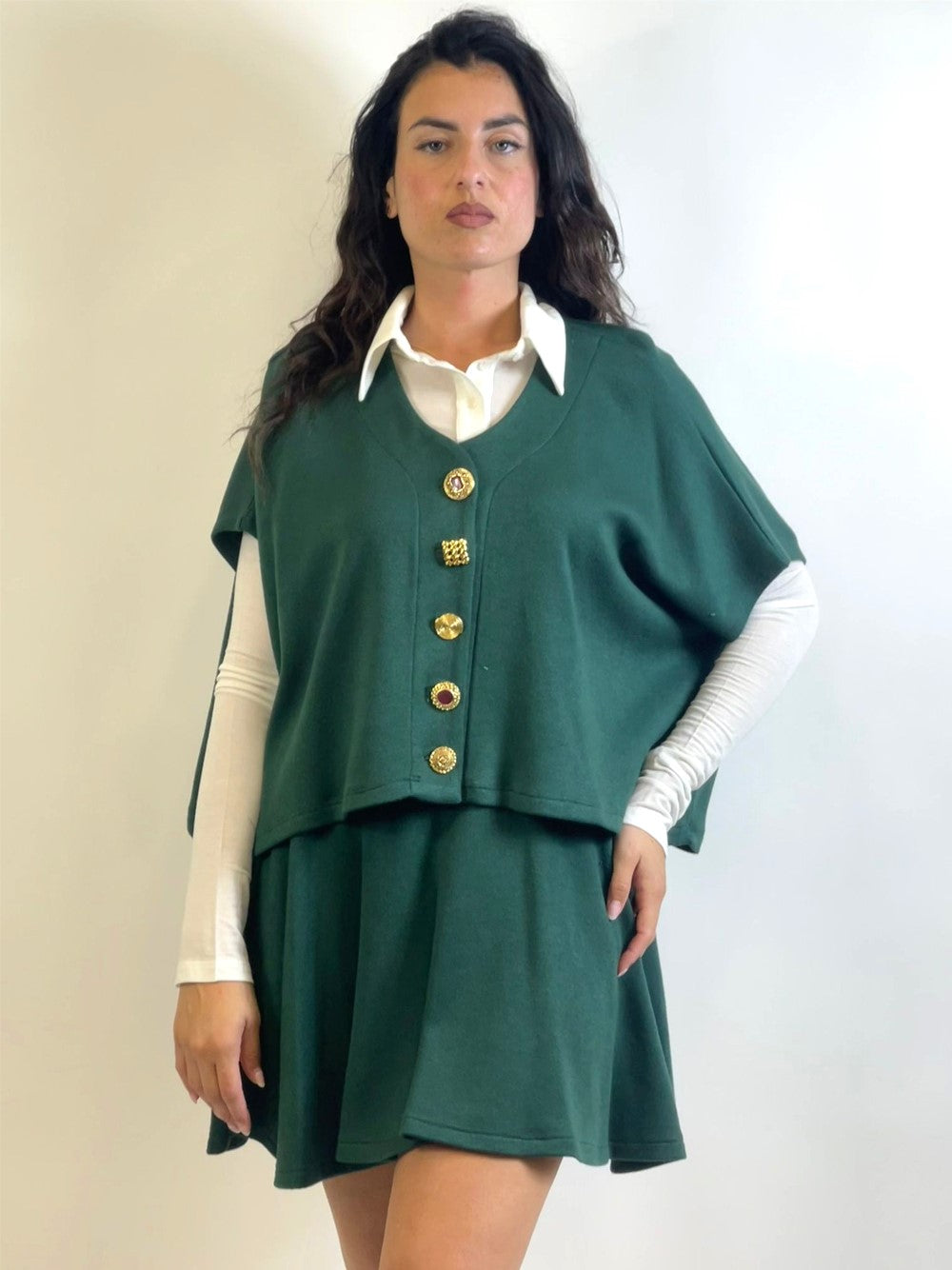 Kostumn minigonna a ruota KI2526