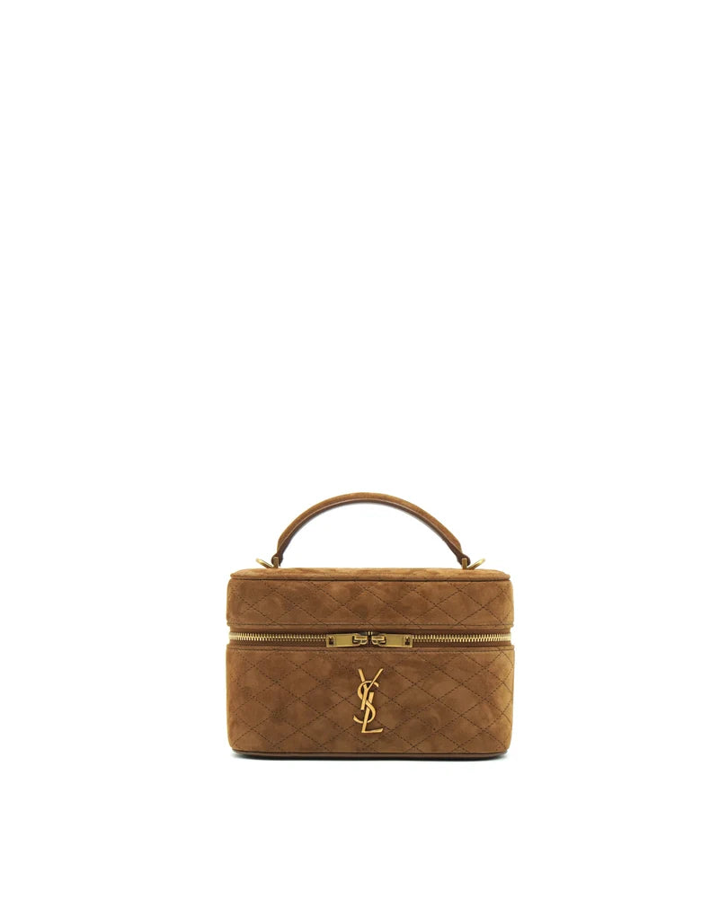borsa Donna SAINT LAURENT VANITY GABY IN SUEDE