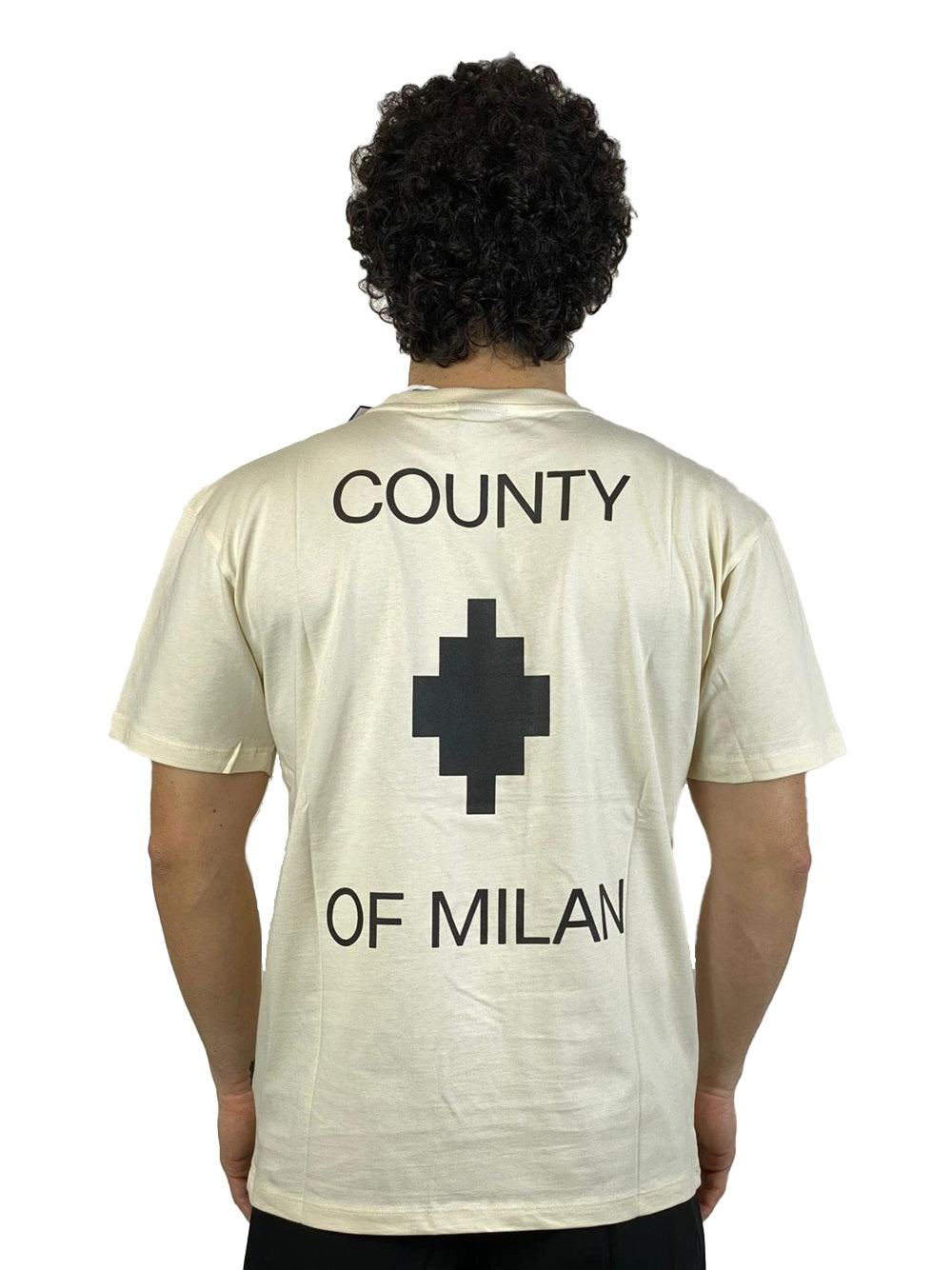 COUNTY OF MILAN BY MARCELO BURLON S6CMMATH096 COCONUT