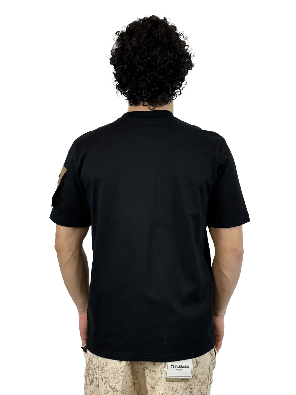 YES LONDON T SHIRT TASCHINO XM4247 NERA