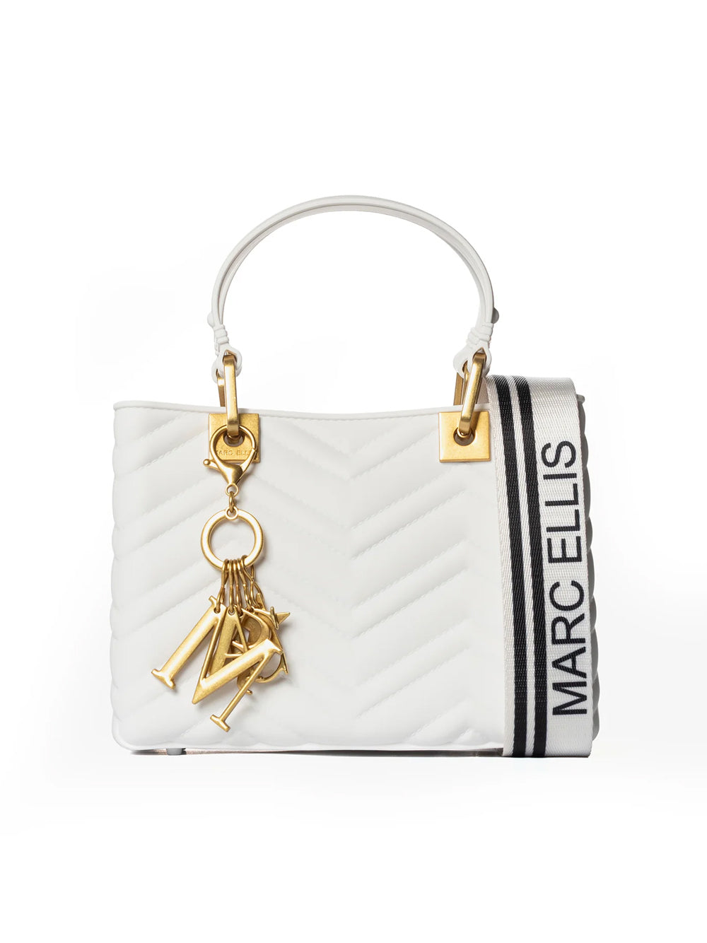 MARC ELLIS FLAT KRISSY M WAVE 25 MILK WHITE/LIGHT GOLD