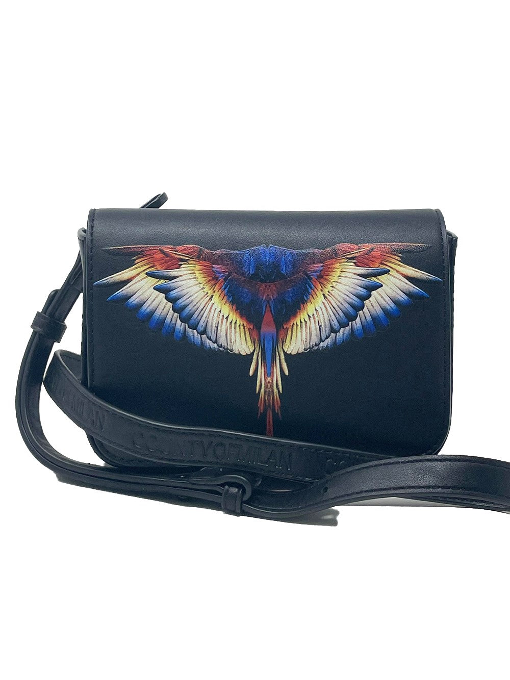 COUNTY OF MILAN BORSA COMAF250141UNICA0841 NERO/YELLOW