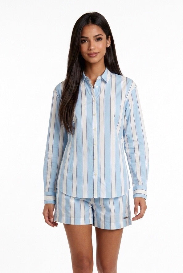 MC2 SAINT BARTH CAMICIA BRIGITTE BRIG001 01419L