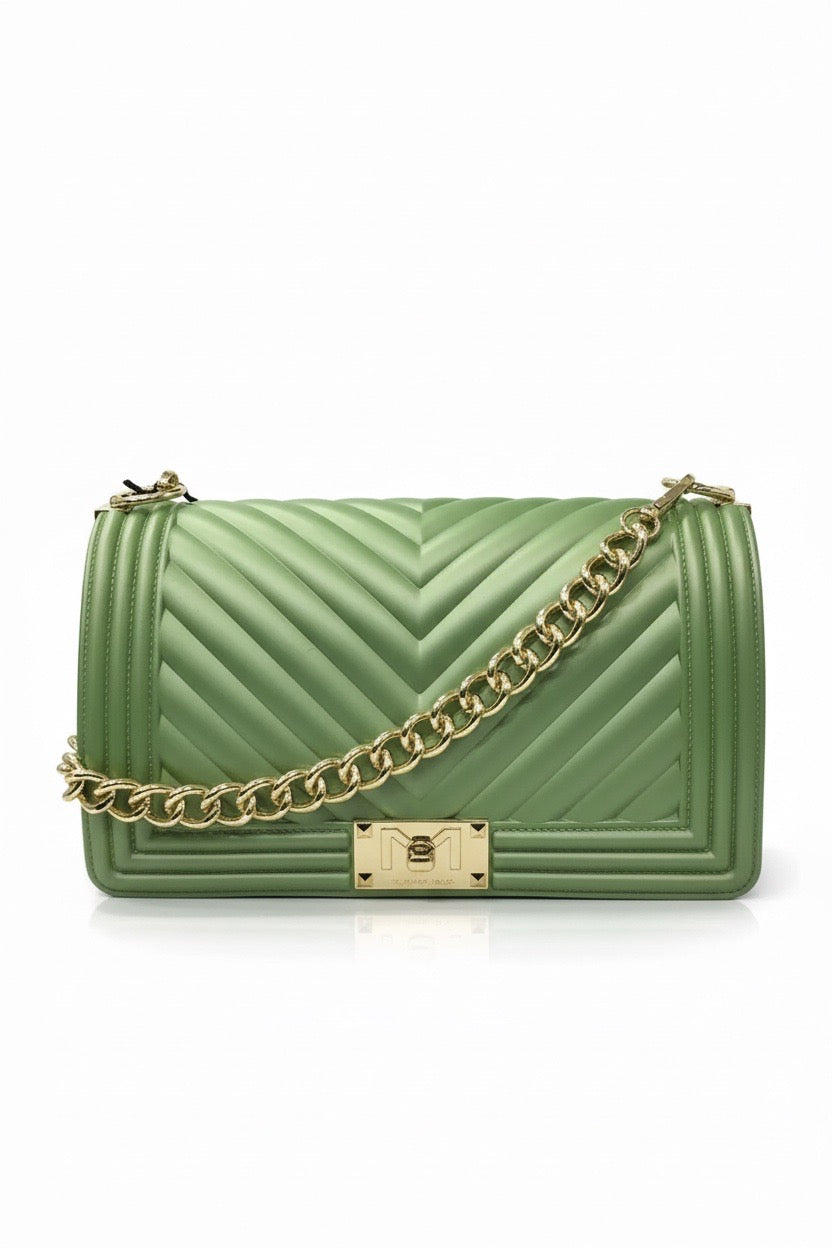 MARC ELLIS FLAT M GREEN TEA/LIGHT GOLD