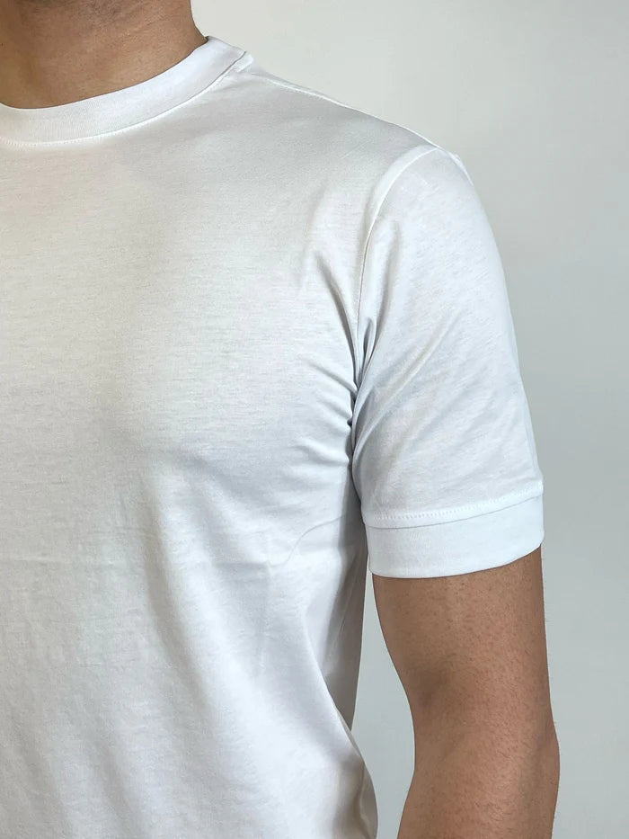 PRIME T SHIRT CON ELASTICO GE174 BIANCA