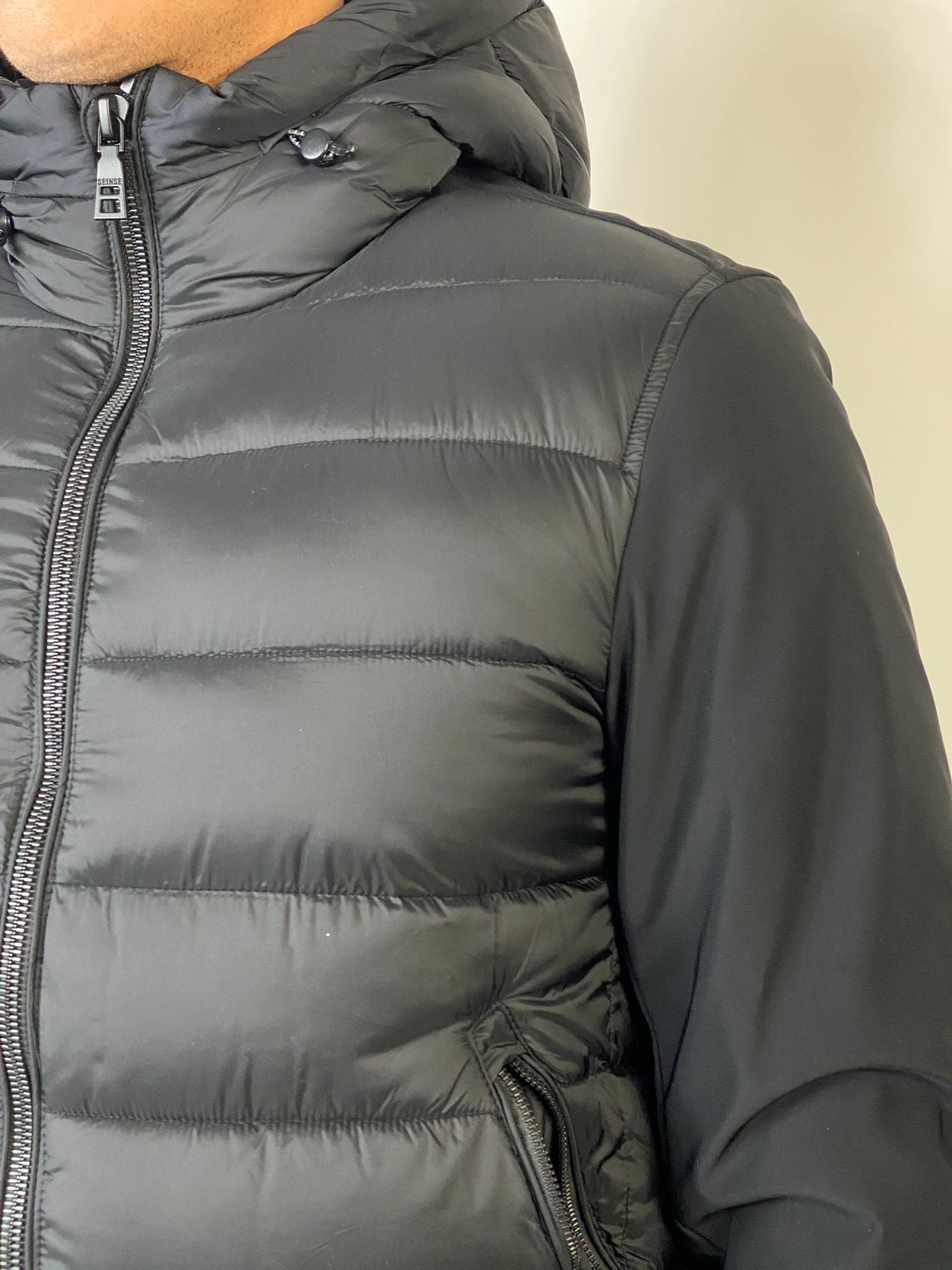 SEINSE GIUBBOTTO TECNICO NERO GBI1083SS