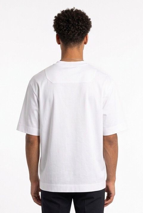 YES LONDON T SHIRT XM4269 BIANCA