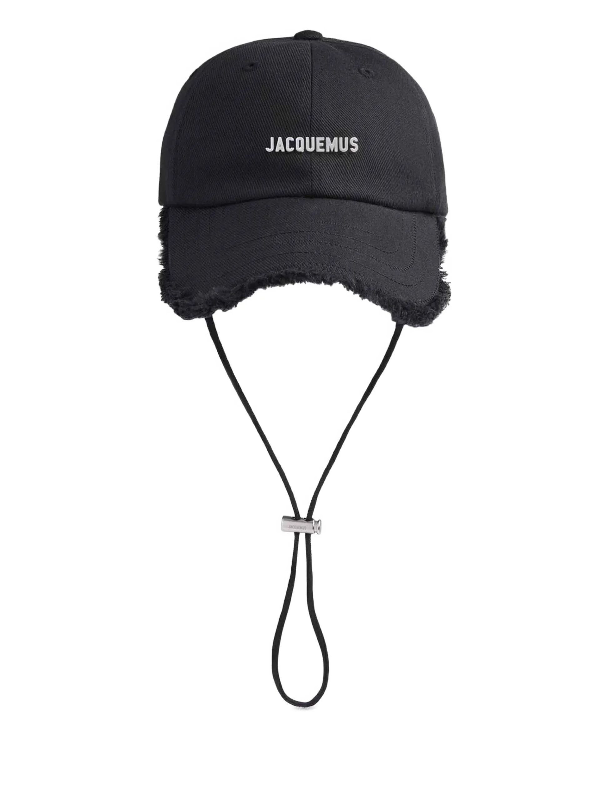 JACQUEMUS LE CASQUETTE ARTICHAUT BLACK ACU00452AW00092 990