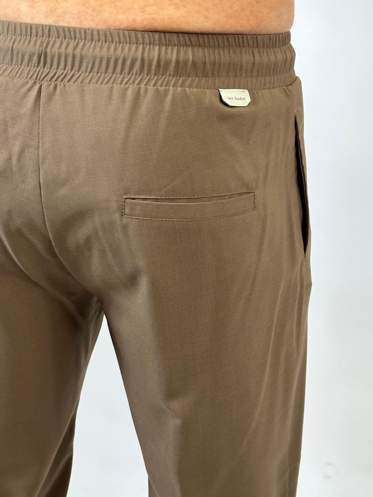 YES LONDON PANTALACCIO TABACCO XP3295