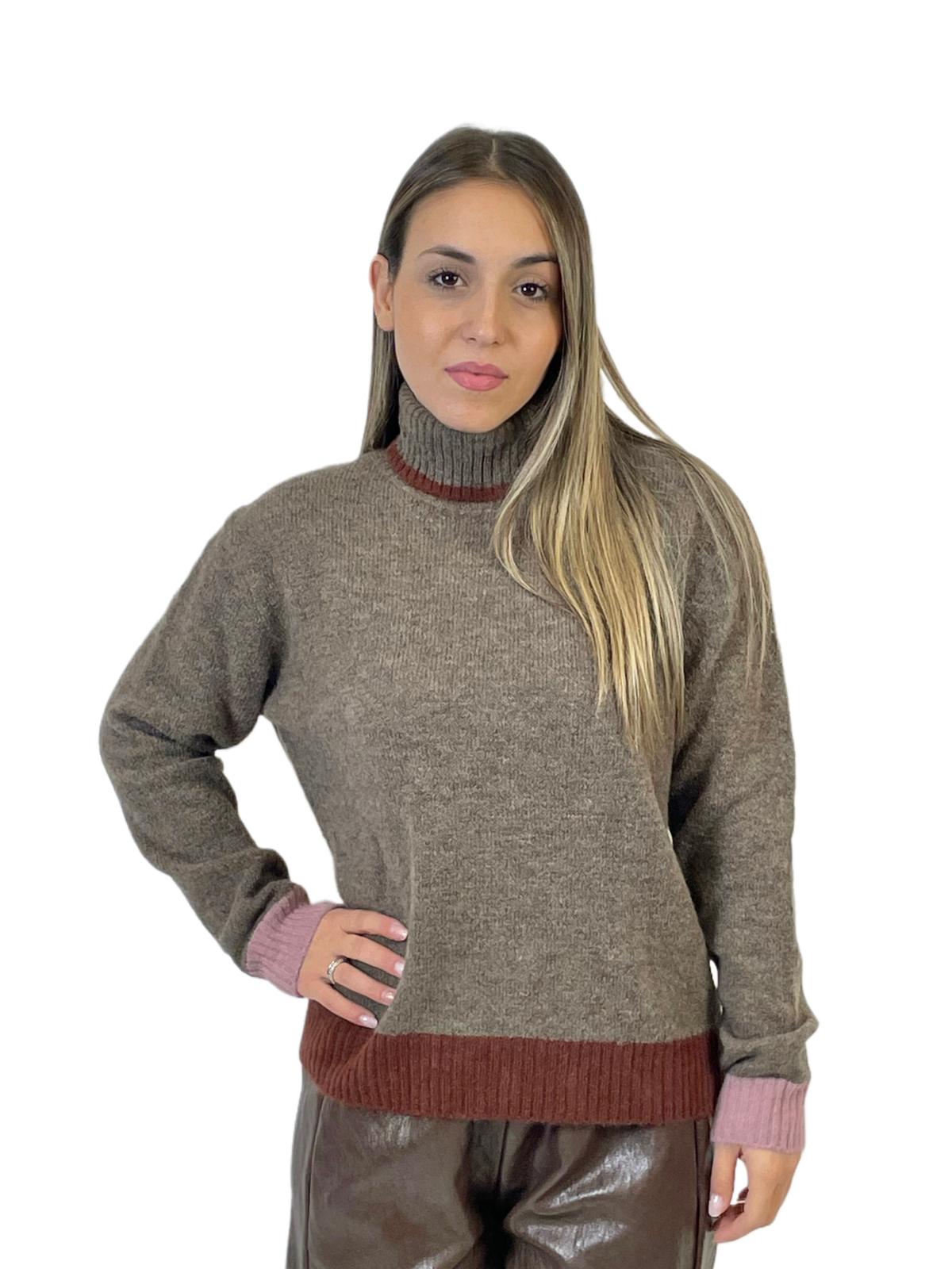 ACCADEMIA 20 PULLOVER CANDY TORTORA