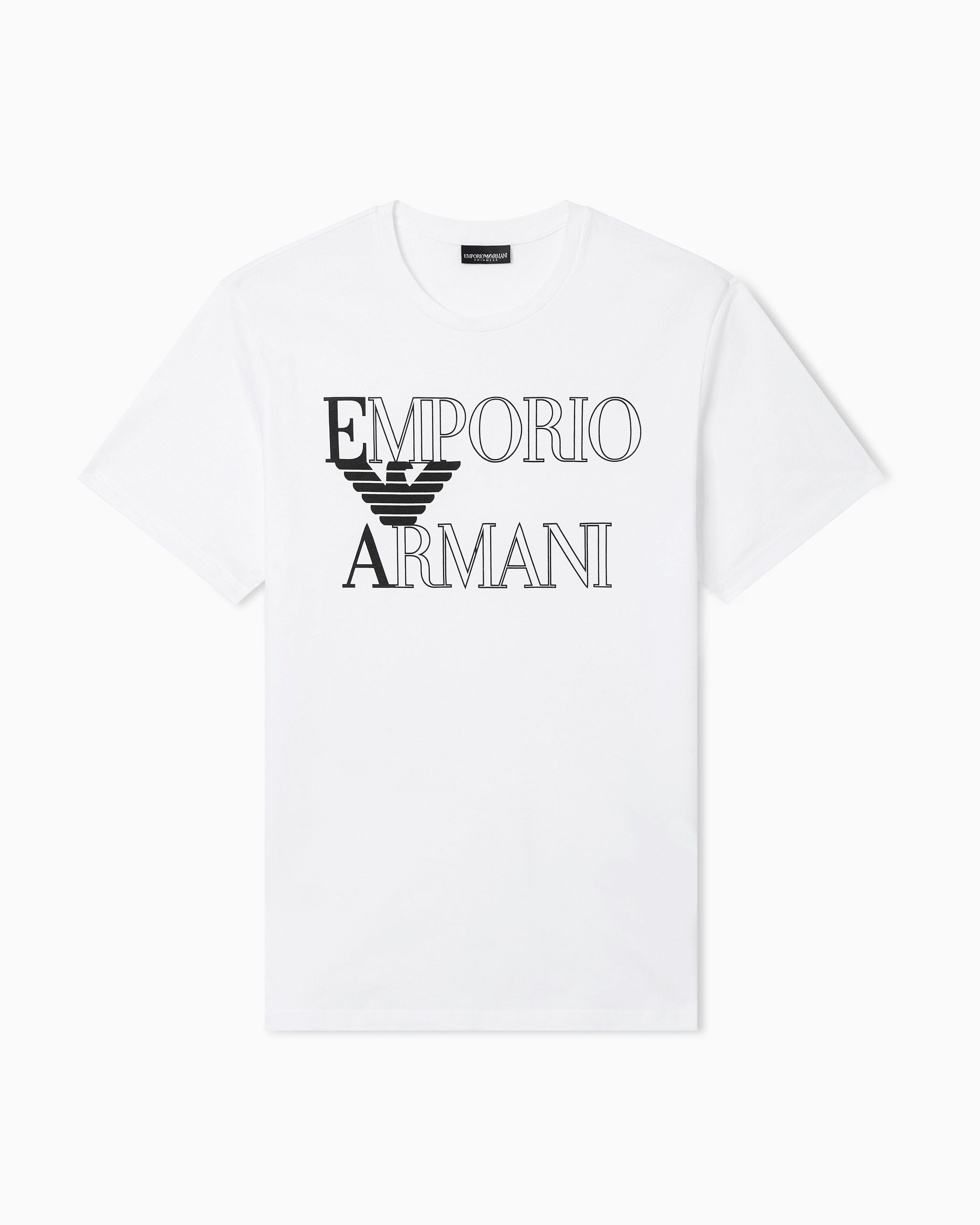 ARMANI T SHIRT EM00574 AF20434 U0002 BIANCA