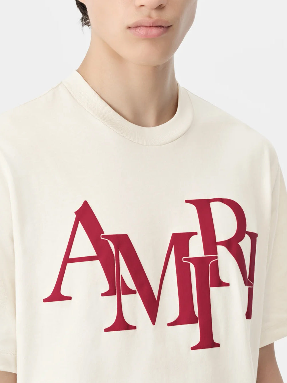 AMIRI / Staggered Tee/Tシャツ/L/AMJYTE1078 AMIRI STAGGERED TEE AMJYTE1078-699
