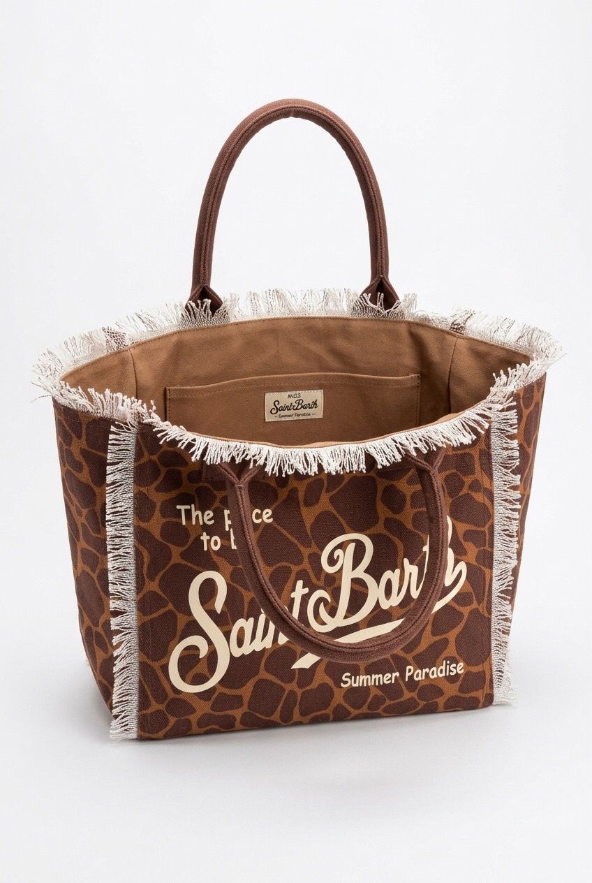 MC2 SAINT BARTH BORSA VANITY GIRAFFE SKIN 18