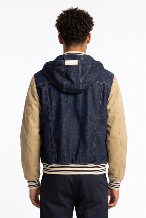 YES LONDON GIUBBINO DENIM XG5271 BLU
