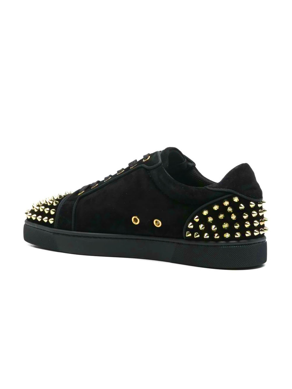 LOUBOUTIN SEAVASTE 2 ORLATO FLAT BLACK/LIGHT GOLD