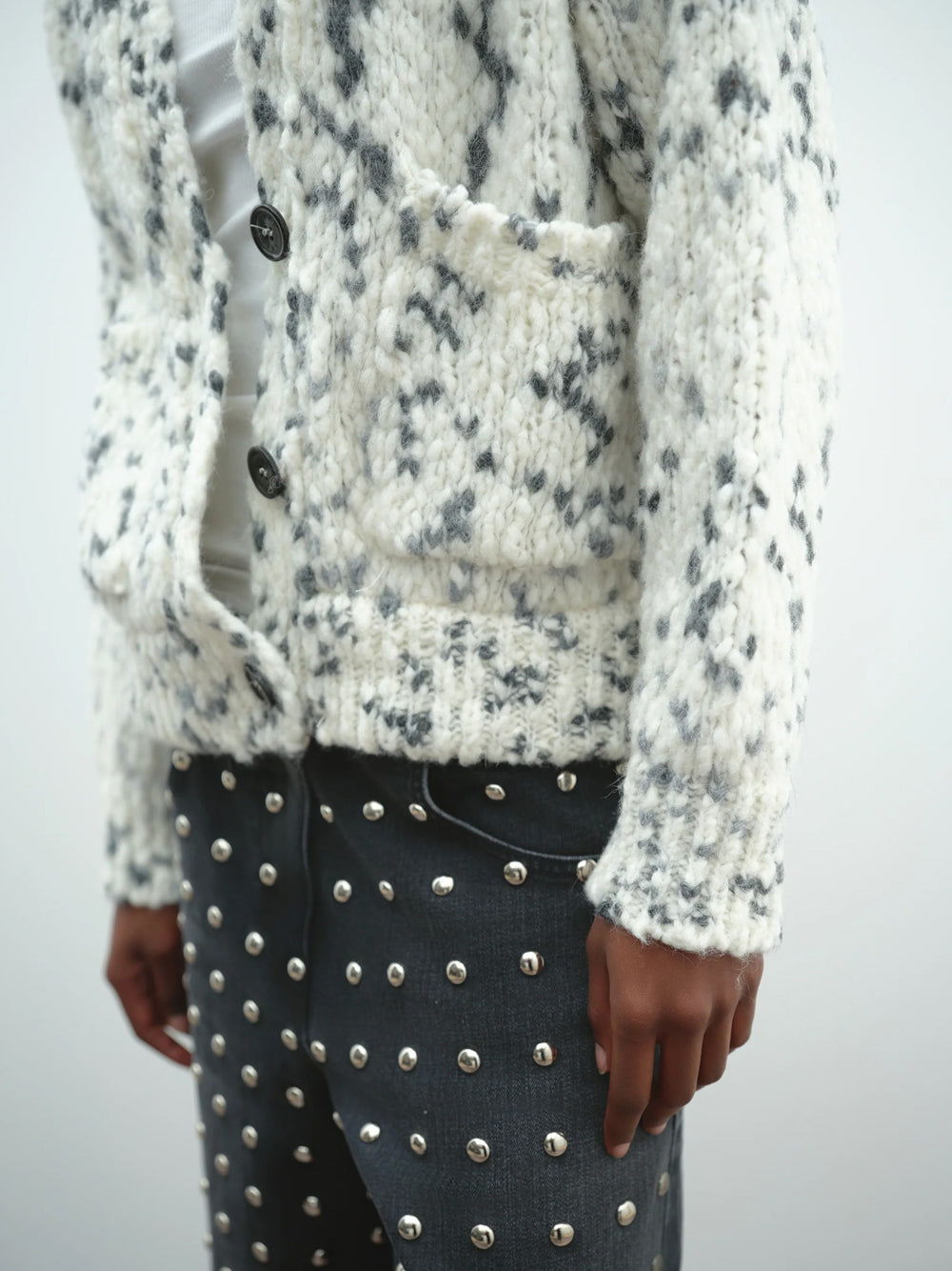 AKEP GIACCA IN MAGLIA CON TASCONI GBKD11012