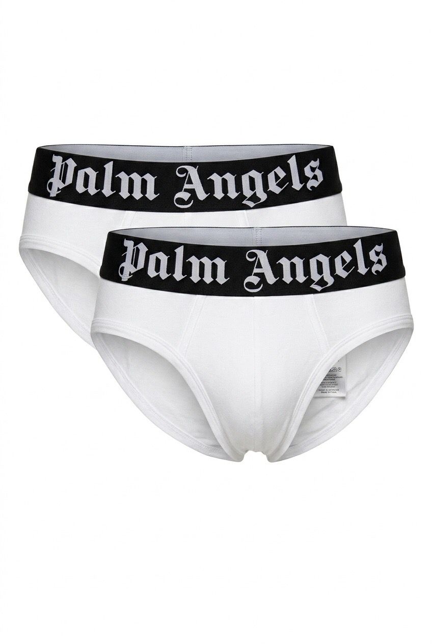PALM ANGELS BRIEF BIPACK PLA1UMBSP08BI BIANCO