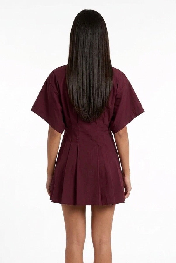 KOSTUMN ABITO CAMICIA KE2684 BORDEAUX