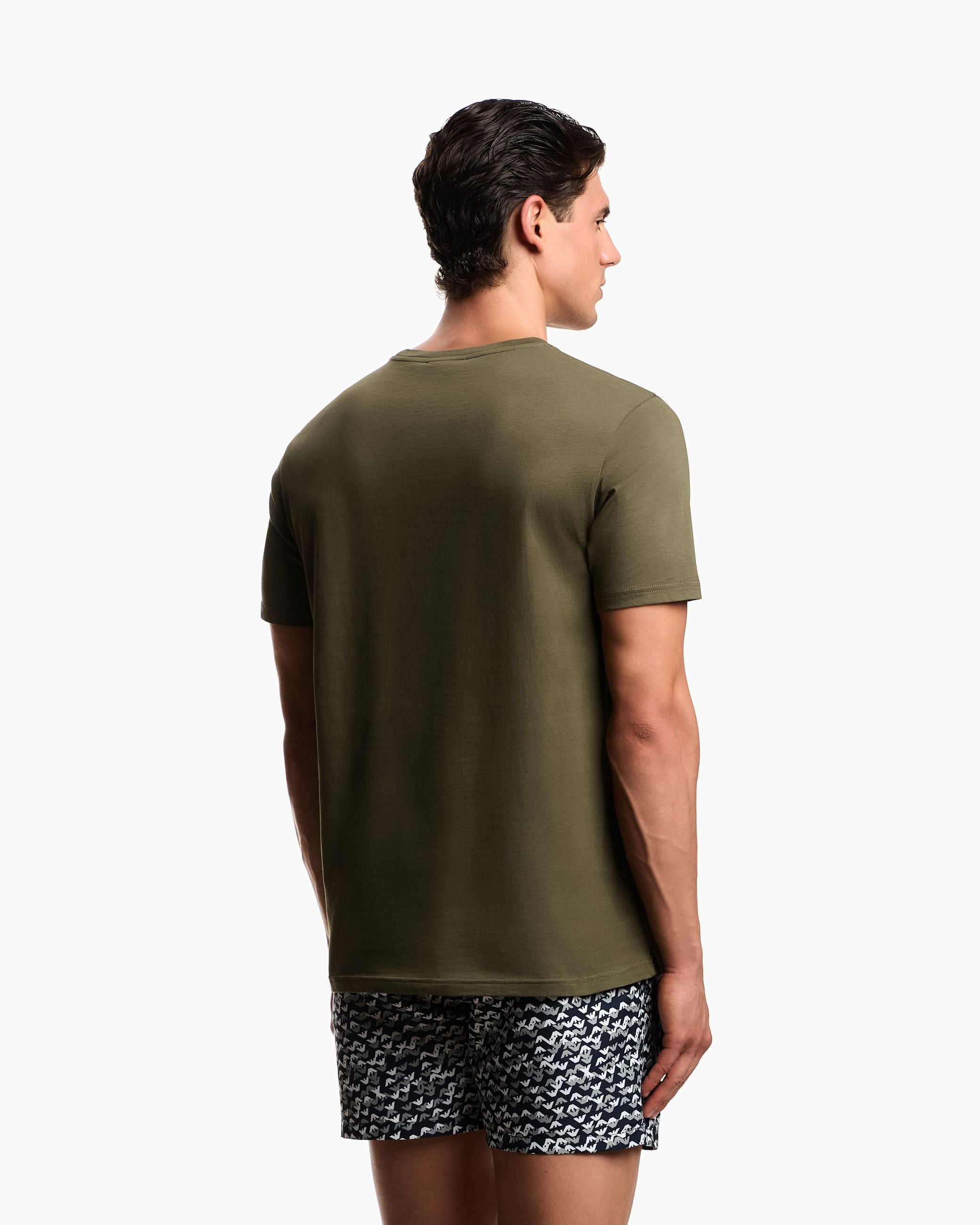 ARMANI T SHIRT EM000574 AF20434 U7047 MILITARE