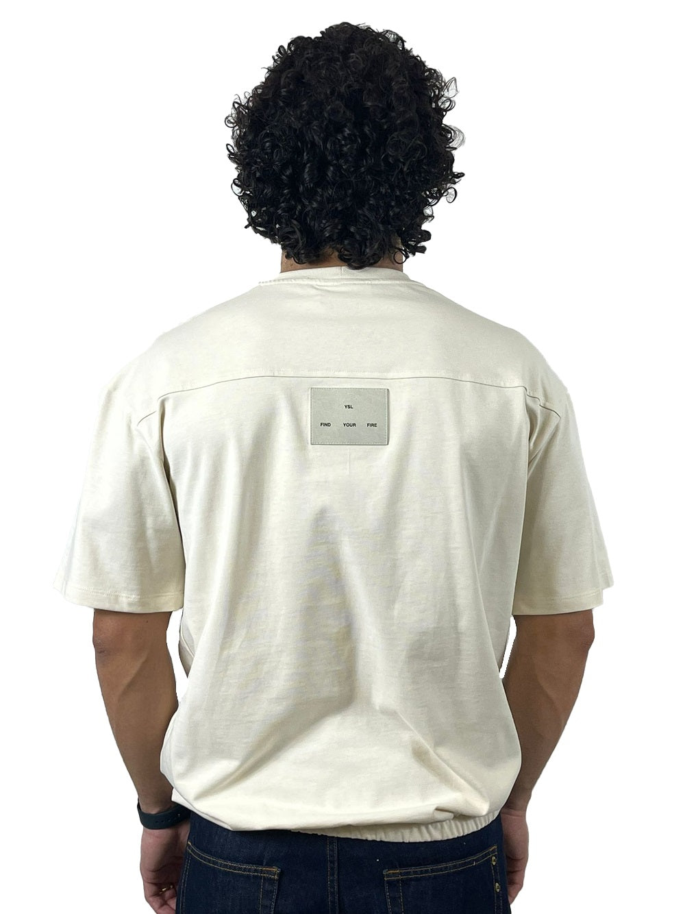 YES LONDON T-SHIRT BEIGE XM4216