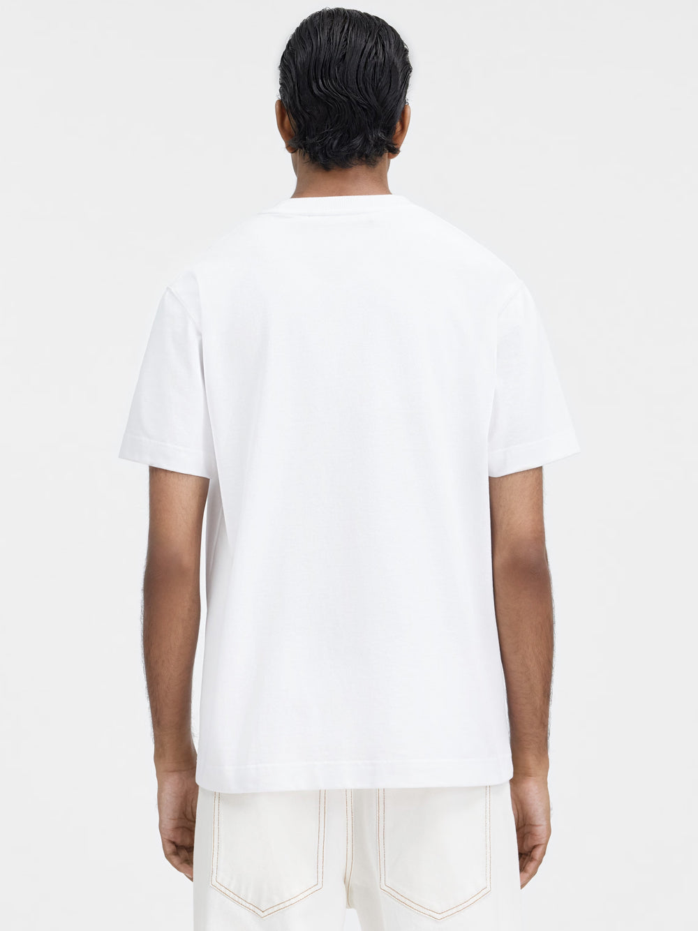 JACQUEMUS LE TSHIRT GROS GRAIN WHITE