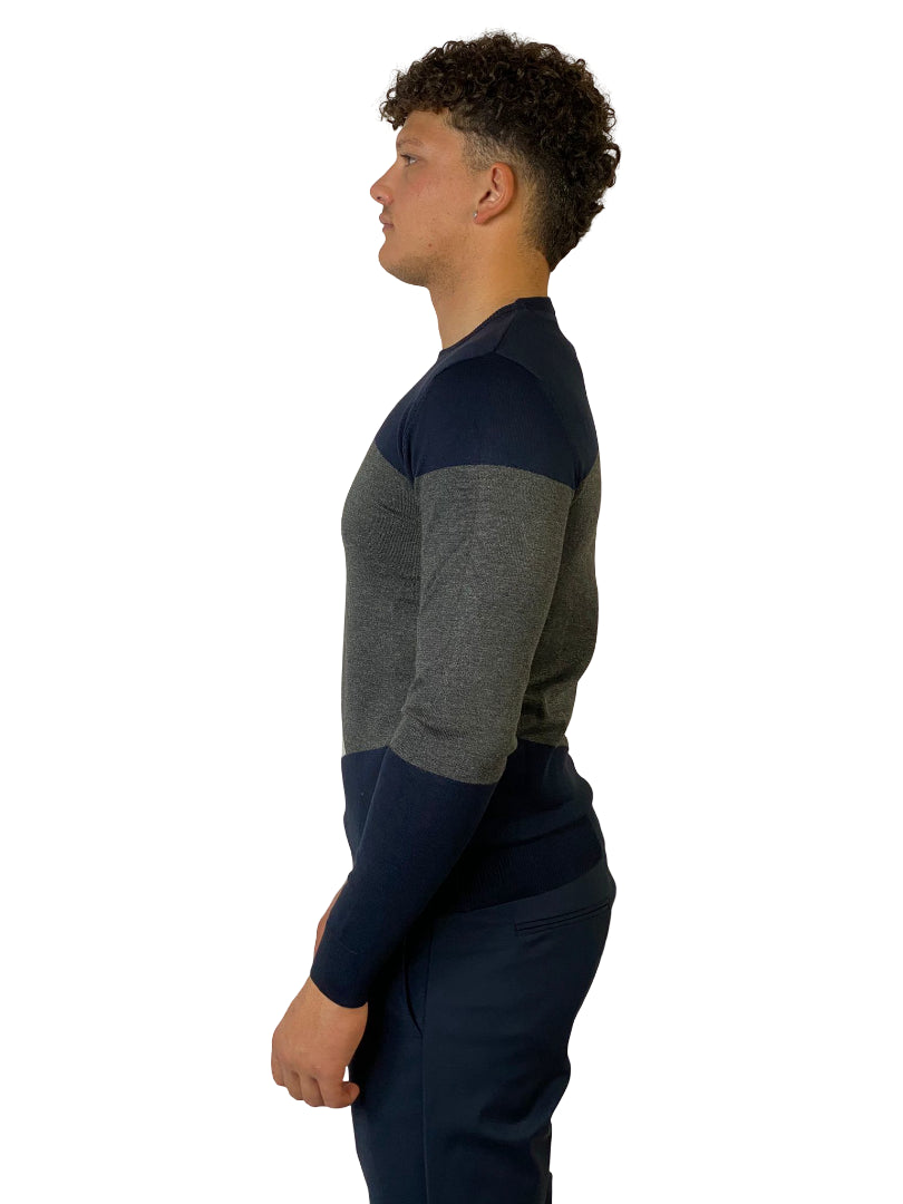 SEINSE GIROCOLLO MI3073SS NAVY