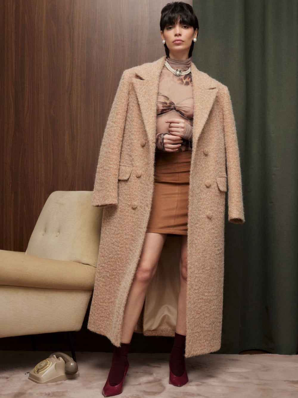 Kostumn cappotto lungo KI2549