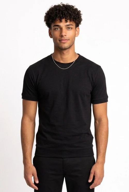 PRIME T SHIRT CON ELASTICO GE174 NERA